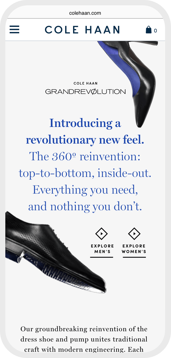 Cole Haan mobile 1