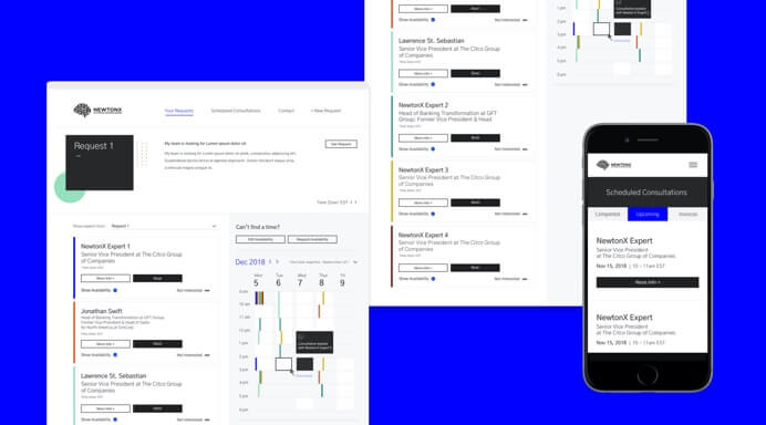 NewtonX Header